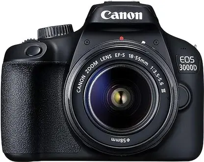 canon eos 3000d dslr camera